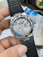VS Factory Omega Constellation 41mm Steel Black Ceramic Bezel Silver Silk Dial (131.33.41.21.06.001) 1:1 Super Clone – DD8900 Movement - Image 8