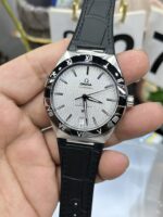 VS Factory Omega Constellation 41mm Steel Black Ceramic Bezel Silver Silk Dial (131.33.41.21.06.001) 1:1 Super Clone – DD8900 Movement - Image 4
