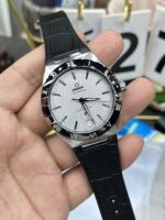 VS Factory Omega Constellation 41mm Steel Black Ceramic Bezel Silver Silk Dial (131.33.41.21.06.001) 1:1 Super Clone – DD8900 Movement - Image 5