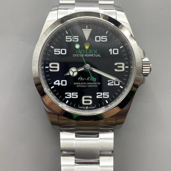 VS Factory Rolex Air-King 40mm Black Dial Smooth Bezel Oyster Bracelet (126900) 1:1 Super Clone – DD3230 Movement