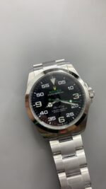 VS Factory Rolex Air-King 40mm Black Dial Smooth Bezel Oyster Bracelet (126900) 1:1 Super Clone – DD3230 Movement - Image 4