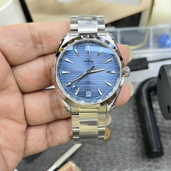 VS Factory Omega Seamaster Aqua Terra 150M 41mm “Summer Blue” 75th Anniversary (220.10.41.21.03.005) 1:1 Super Clone – DD8900 Movement