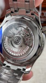 VS Factory Omega Seamaster Diver 300M 42mm White Wave Dial Black Ceramic Bezel (210.30.42.20.04.001) 1:1 Super Clone – DD8800 Movement - Image 6
