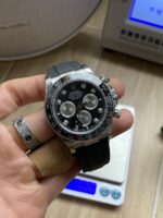 VS Factory Rolex Cosmograph Daytona White Gold “Ghost” Diamond Dial (126519LN) 1:1 Super Clone – DD4131 Movement - Image 3
