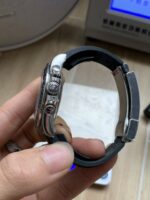 VS Factory Rolex Cosmograph Daytona White Gold “Ghost” Diamond Dial (126519LN) 1:1 Super Clone – DD4131 Movement - Image 6