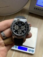 VS Factory Rolex Cosmograph Daytona White Gold “Ghost” Diamond Dial (126519LN) 1:1 Super Clone – DD4131 Movement - Image 4
