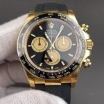 VS Factory Rolex Cosmograph Daytona Yellow Gold “Pikachu” Black Dial (126518LN) 1:1 Super Clone – DD4131 Movement