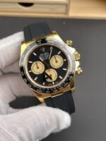 VS Factory Rolex Cosmograph Daytona Yellow Gold “Pikachu” Black Dial (126518LN) 1:1 Super Clone – DD4131 Movement - Image 3