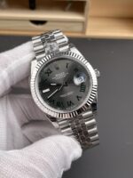 VS Factory Rolex Datejust 41mm Slate “Wimbledon” Dial Fluted Bezel Jubilee Bracelet (126334) 1:1 Super Clone – DD3235 Movement - Image 4