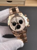VS Factory Rolex Cosmograph Daytona Full Rose Gold “Panda” Dial (126505) 1:1 Super Clone – DD4131 Movement - Image 4