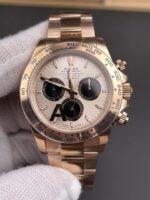 VS Factory Rolex Cosmograph Daytona Full Rose Gold “Panda” Dial (126505) 1:1 Super Clone – DD4131 Movement - Image 2