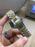 VS Factory Rolex Datejust 41mm Two-Tone Yellow Gold White Dial Smooth Bezel Jubilee Bracelet (126303) 1:1 Super Clone – DD3235 Movement - Image 6