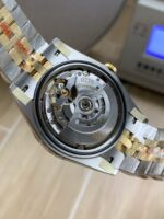 VS Factory Rolex Datejust 41mm Two-Tone Yellow Gold White Dial Smooth Bezel Jubilee Bracelet (126303) 1:1 Super Clone – DD3235 Movement - Image 8