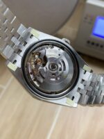 VS Factory Rolex Datejust 41mm Mint Green Sunburst Dial Smooth Bezel Jubilee Bracelet (126300) 1:1 Super Clone – DD3235 Movement - Image 10