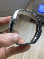 VS Factory Rolex Datejust 41mm Sunburst Slate Dial Smooth Bezel Jubilee Bracelet (126300) 1:1 Super Clone – DD3235 Movement - Image 8