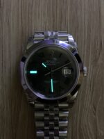 VS Factory Rolex Datejust 41mm Slate “Wimbledon” Dial Smooth Bezel Jubilee Bracelet (126300) 1:1 Super Clone – DD3235 Movement - Image 10