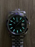 VS Factory Rolex Datejust 41mm Mint Green Sunburst Dial Smooth Bezel Jubilee Bracelet (126300) 1:1 Super Clone – DD3235 Movement - Image 6