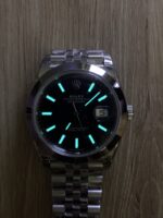 VS Factory Rolex Datejust 41mm Black Dial Smooth Bezel Jubilee Bracelet (126300) 1:1 Super Clone – DD3235 Movement - Image 11