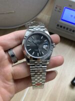 VS Factory Rolex Datejust 41mm Sunburst Slate Dial Smooth Bezel Jubilee Bracelet (126300) 1:1 Super Clone – DD3235 Movement - Image 2