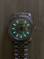 VS Factory Rolex Datejust 41mm Two-Tone Rose Gold Sunburst Slate Dial Jubilee Bracelet (126331) 1:1 Super Clone – DD3235 Movement - Image 5