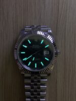 VS Factory Rolex Datejust 41mm Mint Green Sunburst Dial Fluted Bezel Jubilee Bracelet (126334) 1:1 Super Clone – DD3235 Movement - Image 6
