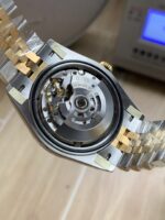 VS Factory Rolex Datejust 41mm Two-Tone Yellow Gold Black Dial Jubilee Bracelet (126333) 1:1 Super Clone – DD3235 Movement - Image 6