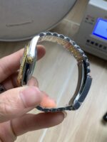 VS Factory Rolex Datejust 41mm Two-Tone Yellow Gold Fluted Motif Dial Jubilee Bracelet (126333) 1:1 Super Clone – DD3235 Movement - Image 6