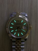 VS Factory Rolex Datejust 41mm Two-Tone Yellow Gold Fluted Motif Dial Jubilee Bracelet (126333) 1:1 Super Clone – DD3235 Movement - Image 10