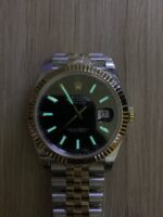 VS Factory Rolex Datejust 41mm Two-Tone Yellow Gold Black Dial Jubilee Bracelet (126333) 1:1 Super Clone – DD3235 Movement - Image 10