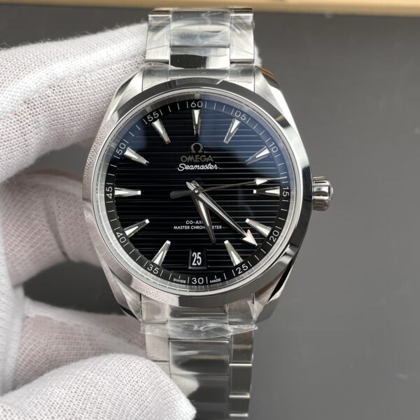 VS Factory Omega Seamaster Aqua Terra 150M 41mm Black Dial Steel Bracelet (220.10.41.21.01.001) 1:1 Super Clone – DD8900 Movement