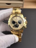 VS Factory Rolex Cosmograph Daytona Full Yellow Gold “Shawn Yue” Dial (126508) 1:1 Super Clone – DD4131 Movement - Image 2