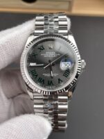 VS Factory Rolex Datejust 36mm “Wimbledon” Dial Jubilee Bracelet (126234) 1:1 Super Clone – DD3235 Movement - Image 3