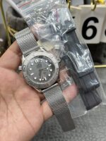 VS Factory Omega Seamaster Diver 300M 42mm James Bond 60th Anniversary Mesh Bracelet (210.30.42.20.03.002) 1:1 Super Clone – DD8806 Movement - Image 7