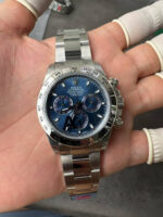VS Factory Rolex Cosmograph Daytona White Gold Blue Dial (116509) 1:1 Super Clone – DD4130 Movement - Image 4