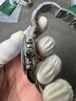 VS Factory Rolex Cosmograph Daytona White Gold Blue Dial (116509) 1:1 Super Clone – DD4130 Movement - Image 6