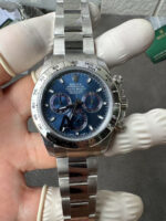 VS Factory Rolex Cosmograph Daytona White Gold Blue Dial (116509) 1:1 Super Clone – DD4130 Movement - Image 2