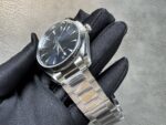 VS Factory Omega Seamaster Aqua Terra 150M 41mm Black Teak Dial Blue Accents (220.10.41.21.01.001) 1:1 Super Clone – DD8900 Movement - Image 8