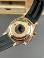 VS Factory Rolex Cosmograph Daytona “Black Diamond” Everose Gold Rubeer Strap(126515LN) 1:1 Super Clone – DD4131 Movement - Image 6