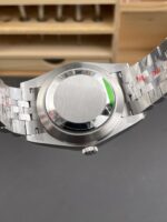 VS Factory (V2) Rolex Datejust 41mm Silver Sunburst Dial Fluted Bezel Jubilee Bracelet (126334) 1:1 Super Clone – DD3235 Movement - Image 11