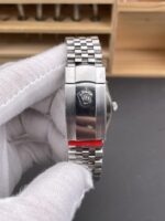 VS Factory (V2) Rolex Datejust 41mm Silver Sunburst Dial Fluted Bezel Jubilee Bracelet (126334) 1:1 Super Clone – DD3235 Movement - Image 7