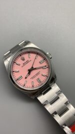 VS Factory Rolex Oyster Perpetual 36mm “Candy Pink” (126000) 1:1 Super Clone – DD3230 Movement - Image 4