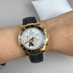 VS Factory Rolex Cosmograph Daytona Yellow Gold White Dial (126518LN) 1:1 Super Clone – DD4131 Movement - Image 5