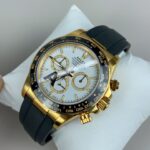VS Factory Rolex Cosmograph Daytona Yellow Gold White Dial (126518LN) 1:1 Super Clone – DD4131 Movement - Image 6