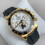 VS Factory Rolex Cosmograph Daytona Yellow Gold White Dial (126518LN) 1:1 Super Clone – DD4131 Movement - Image 7