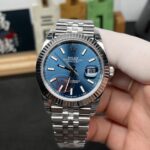 VS Factory (V2) Rolex Datejust 41mm Blue Sunburst Dial Fluted Bezel Jubilee Bracelet (126334) 1:1 Super Clone – DD3235 Movement