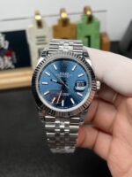 VS Factory (V2) Rolex Datejust 41mm Blue Sunburst Dial Fluted Bezel Jubilee Bracelet (126334) 1:1 Super Clone – DD3235 Movement