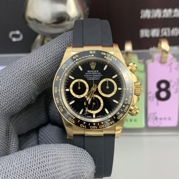 VS Factory (VSF) Rolex Daytona 116518LN 18K Yellow Gold Weighted Version 1:1 Super Clone – DD4130 Movement