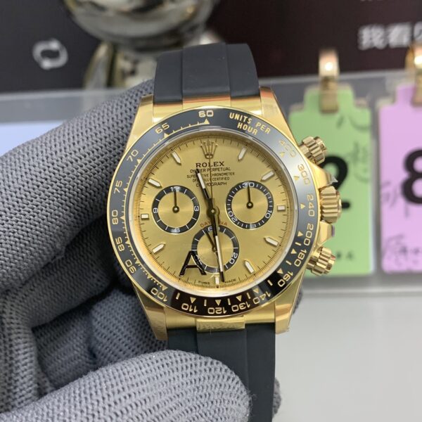 VS Factory (VSF) Rolex Daytona 116518LN “Pikachu” 18K Yellow Gold Weighted Version 1:1 Super Clone – DD4130 Movement