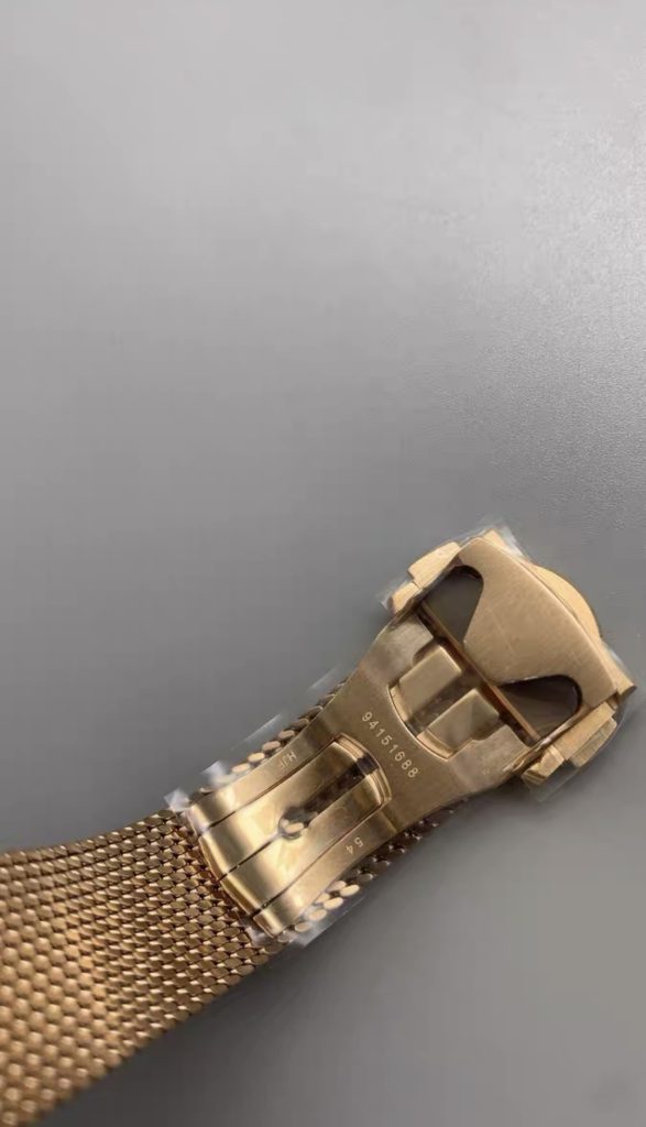 VS Factory exclusive Bronze Gold Milanese mesh bracelet and adjustable clasp
