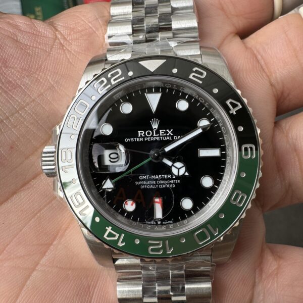 VS Factory Rolex GMT-Master II “Sprite” Destro (m126720vtnr-0002) 1:1 Super Clone – DD3285 Movement